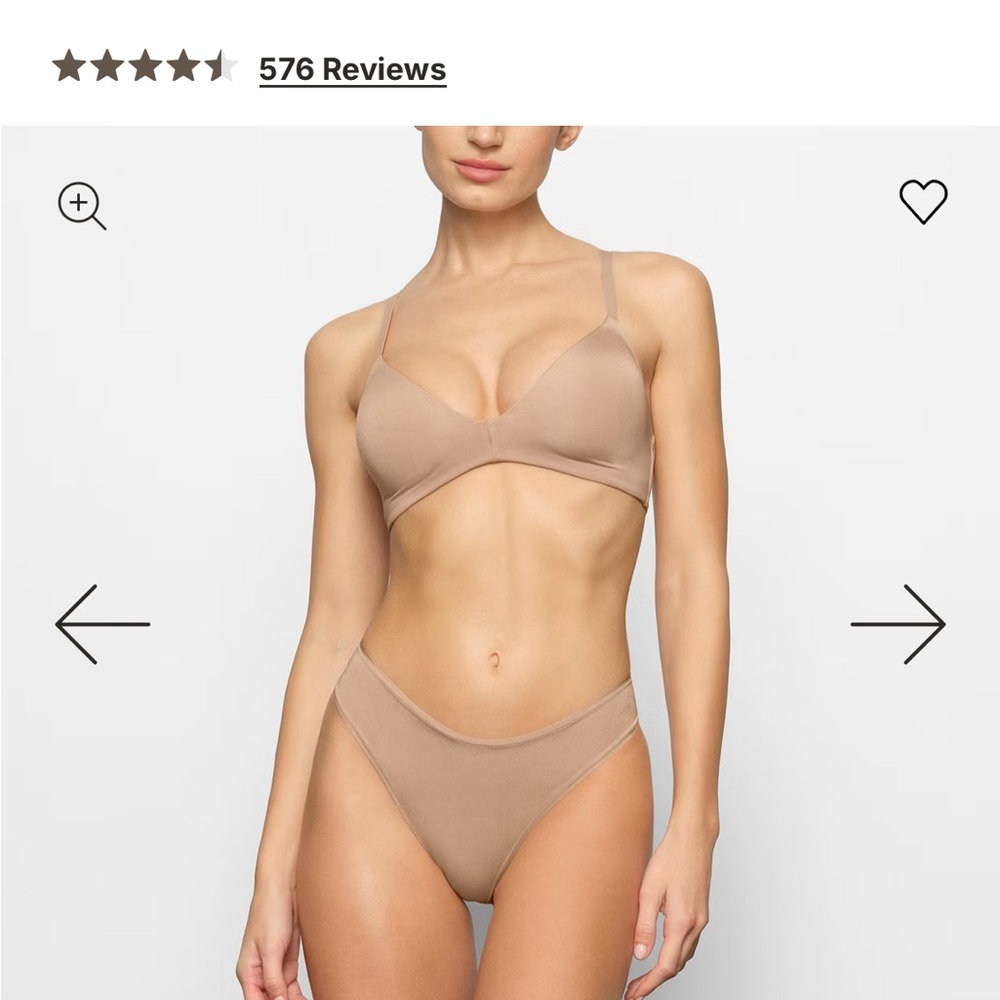 SKIMS Tan Bra